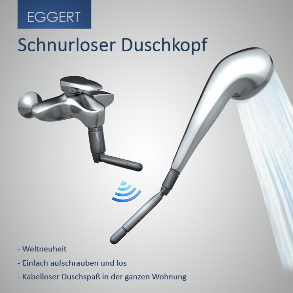 Wireless shower head